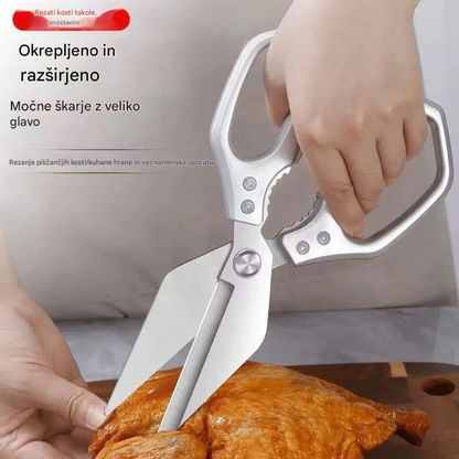 ✂🥩🔥Plačilo ob dostavi🔥 Večnamenske, trpežne in ostre kuhinjske škarje