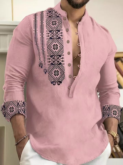 👔50% de descuento🔥 Camisas de manga larga para hombre, tallas grandes disponibles ✅️Pago contra entrega