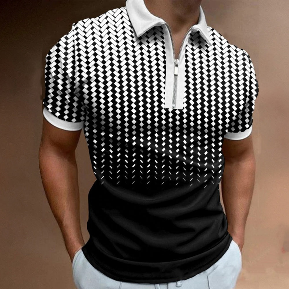 🌿【Kup jeden, drugi gratis】【S-3XL】Nowa letnia męska koszulka polo na zamek 2025