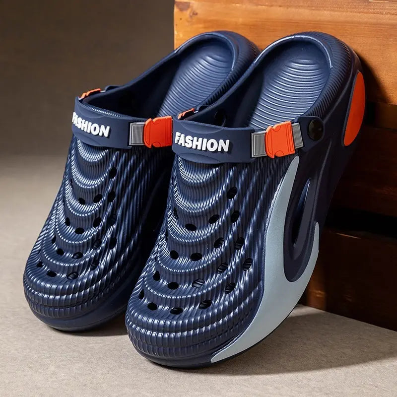 👟 50% zniżki 🌬️ Uniwersalne sandały męskie z grubą podeszwą EVA: antypoślizgowe, superlekkie i oddychające, idealne na plażę, do uprawiania sportu i na co dzień 🏃‍♂️