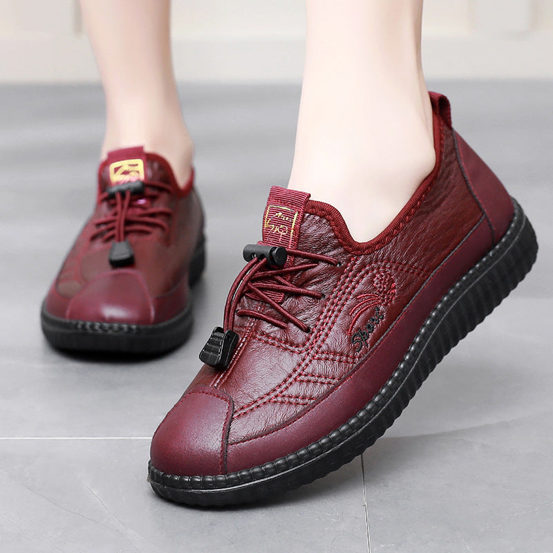 ✨Limitowana oferta 43% 🔥zniżki na damskie skórzane buty z miękką, antypoślizgową podeszwą w rozmiarach 35-41.-3809114
