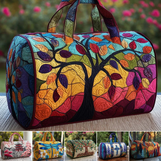 Bolsa de viaje acolchada con estampado nuevo, bolso de mano multifuncional para deporte y gimnasio, ideal para viajes cortos.