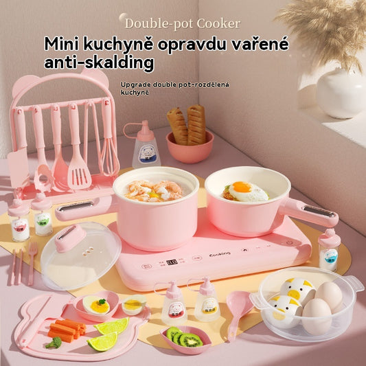 🔥 50% SLEVA! 🎁 Mini kuchyňská sada pro skutečné děti 🍳✨