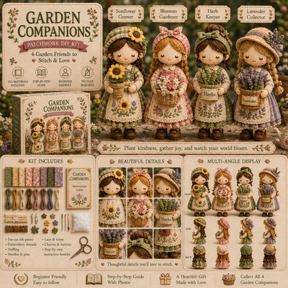 🎁Zadnji dan: Iskoristite popust od 50%! 🧵Minijaturni set patchworka iz serije Miniature World.