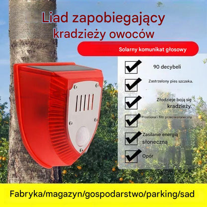 🦟👏Lampa alarmowa zasilana energią słoneczną