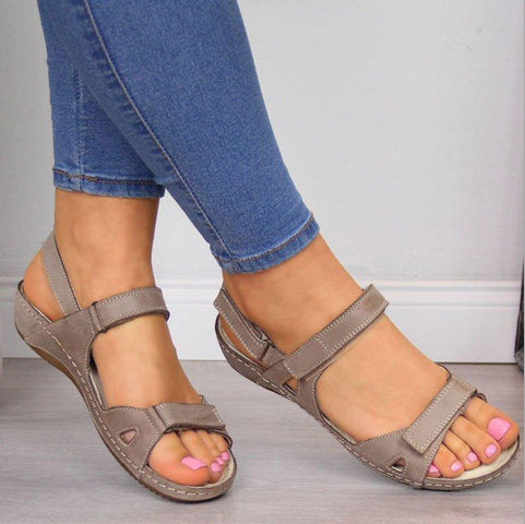 ✨ 50% de descuento🔥【35-43】Sandalias de cuero suaves y cómodas para mujer ✅️Pago contra entrega