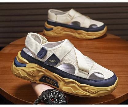 【39-44】 2024 nowe, lekkie, oddychające buty codzienne na grubej podeszwie-3705555