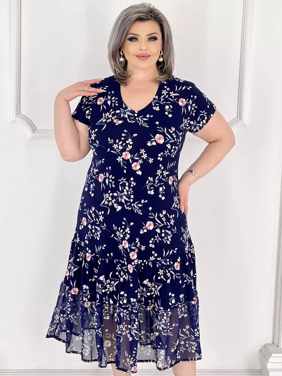 【Último día 50% de descuento】🌌💕【S-5XL】Vestido sencillo, cómodo y de alta calidad para mujeres europeas y americanas