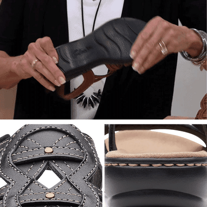 🔥✨【45% zniżki🔥】【35-43】2025 lato nowe modne swobodne uniwersalne damskie oddychające sandały