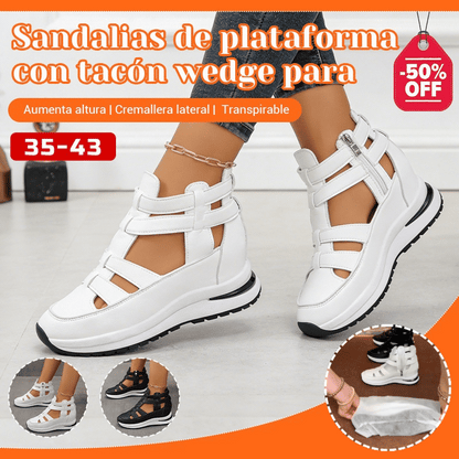 🔥【Oferta limitada al 50%】👡Sandalias cómodas y ligeras con suela gruesa y plantilla suave.