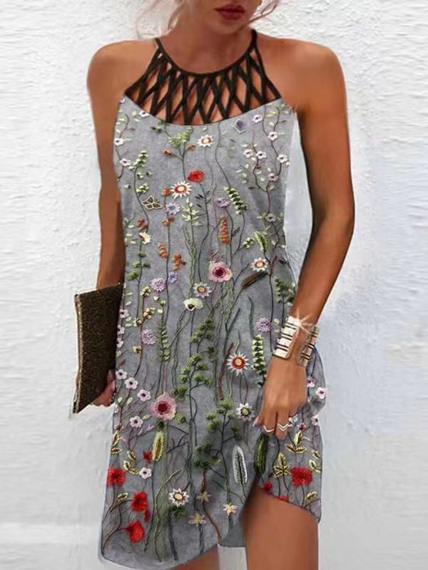 💞【S~3XL】Sukienka bez rękawów modna