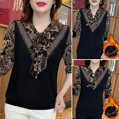 ⛄❄️【XL-6XL】🧶2024 Jesień i zima 2024 Duży rozmiar Ciepły, długi sweter z dzianiny3834485