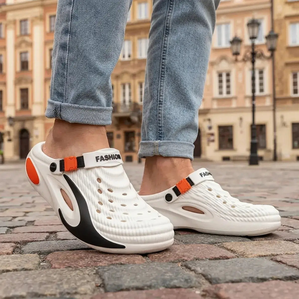 👟🌬️ Sandalias multifuncionales para hombre (suela de EVA engrosada): antideslizantes, ultraligeras y transpirables 🏃‍♂️