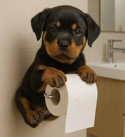 🐕Uroczy uchwyt na papier toaletowy z motywem szczeniaka