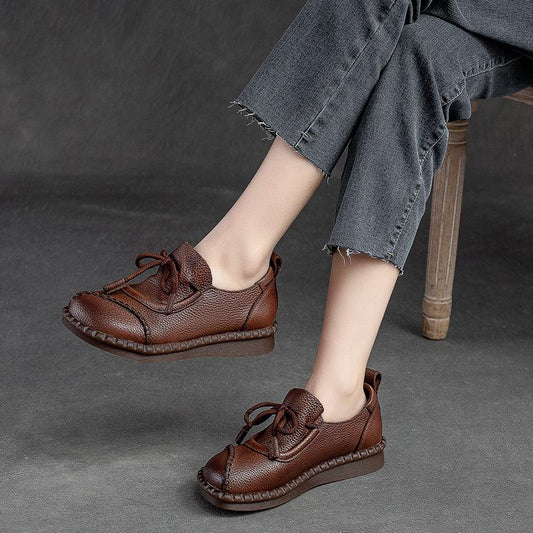 【35-40】Wysokiej jakości ręcznie robione buty z miękkiej skóry-3748196