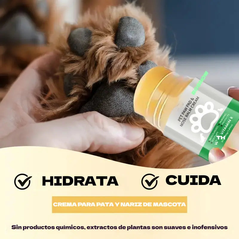 💧🐾 Bálsamo hidratante para patas – 🐶 Mima las patas suaves y saludables de tu mascota