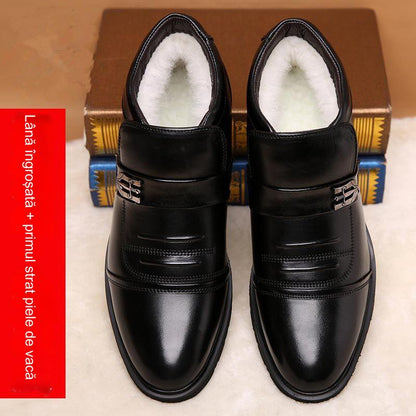 【38-44】 Zimowe buty męskie 2024 z bawełny i aksamitu-3801465
