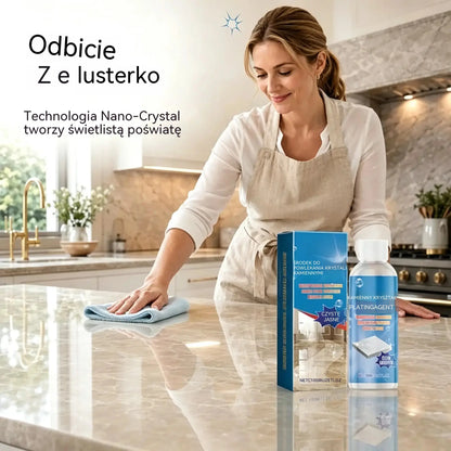✨ Środek do czyszczenia i polerowania marmuru: delikatnie czyści, nadaje połysk i chroni zaimpregnowany kamień ✨