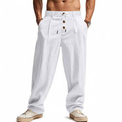 👖👖 ¡Oferta por tiempo limitado al 50% de descuento! Pantalones caseros de hombre de alta calidad, corte entallado y recto, transpirables y cómodos.