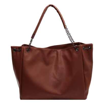 👜👝【50% zniżki 🔥】【Bardzo duża pojemność 💥】Nowa damska skórzana torba na ramię o dużej pojemności