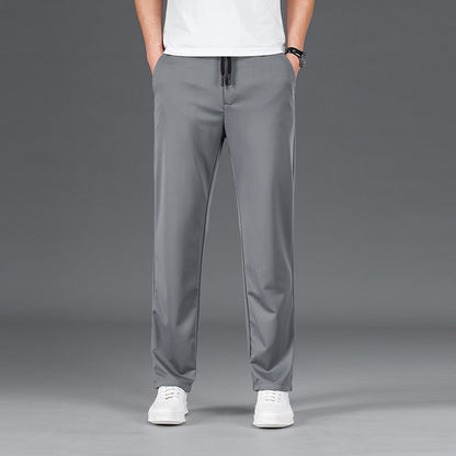 🔥【¡50% de descuento!】Pantalones casuales de verano holgados para hombre, frescos y transpirables.