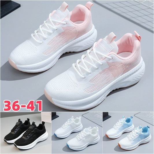 💕😊49% zniżki 【36-40】 Letnie nowe damskie oddychające buty sportowe, lekkie i modne
