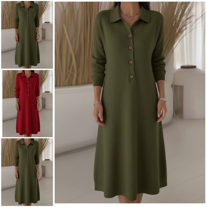 🔥✨ Висококачествена материя 【S-3XL】👗 2026 Нова модна плетена рокля