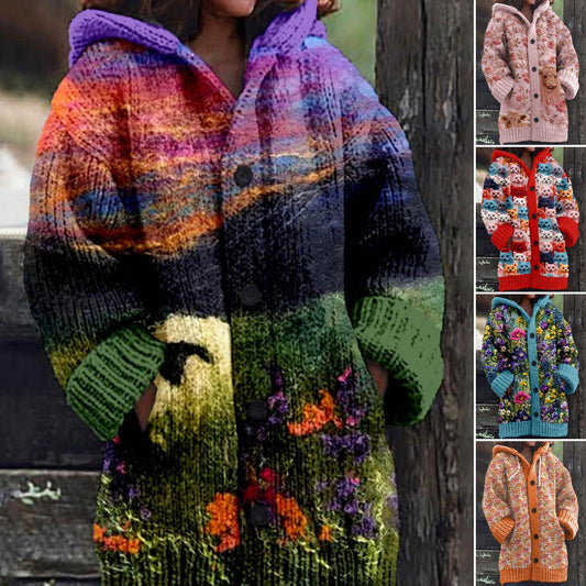 【S-6XL】🥰Nowy wygodny sweterek w stylu retro3863794