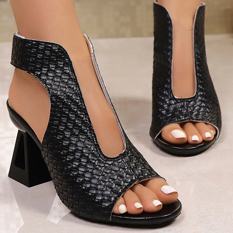 🔥50% отстъпка🔥👡Летни горещи продажби на елегантни дамски сандали с отворени пръсти на висок ток