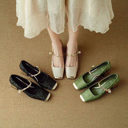 💕🌈【Obniżka ceny🔥】【35-40】✨Modne, eleganckie buty damskie typu Mary Jane w stylu retro👡