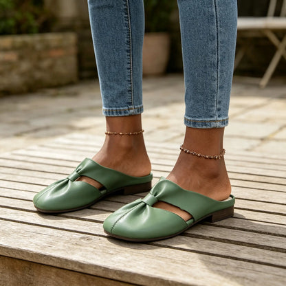 🔥Compre 1 y obtenga 1 gratis👡【35-42】Sandalias retro Zapatillas planas de verano para mujer