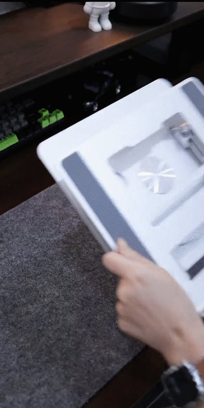 💻👍【50% zniżki🔥】Podstawka pod laptopa Obrotowa podstawka ze stopu aluminium ze stopu aluminium