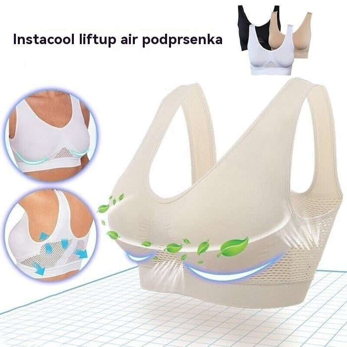 🔥✨【3dílné balení】【40-120 kg】Bezešvá podprsenka, pohodlná a prodyšná
