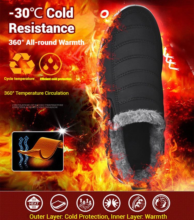 🔥⛄【Unisex ✨】【35-48】Zimowe buty z podszewką z polaru – ciepłe, wygodne i antypoślizgowe na zimne dni