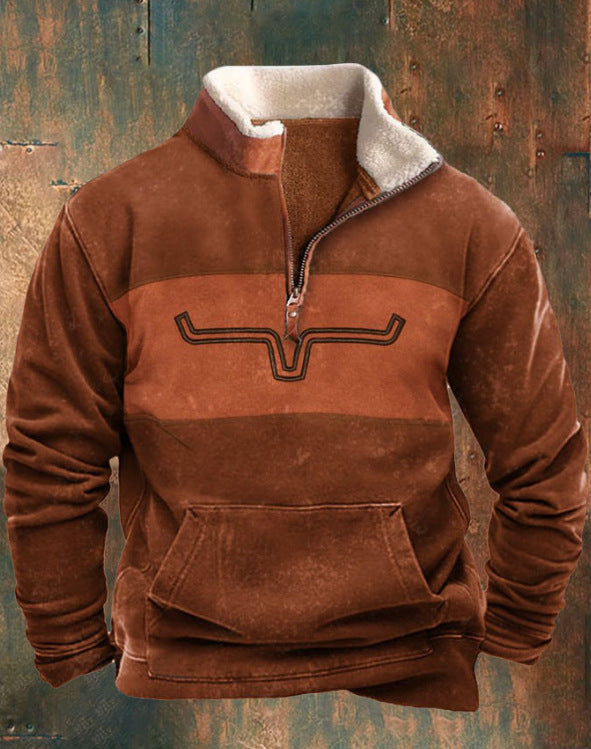 Pánská extra teplá mikina 2025 | Stylový 3D design | Pohodlí na podzim i zimu | S–3XL