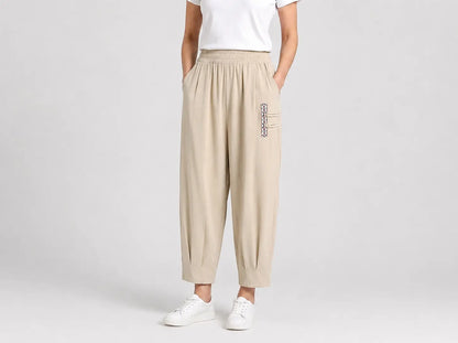🔥✨【M–4XL】👖 Ľahké a priedušné dámske letné nohavice - zmes bavlny a ľanu