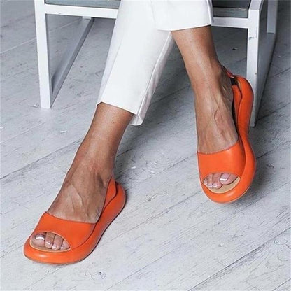 🔥👡【35–43】🌞2025 Lato Nowe Proste Eleganckie Damskie Sandały Na Co Dzień - Wygodna i Miękka Podeszwa