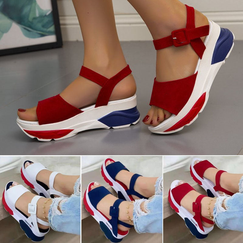 🔥【Precio más bajo】🔥【35-43】Sandalias mujer 2026 suela gruesa