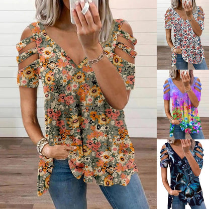 【S-3XL】Nowa moda bez ramiączek dla kobiet koszulka-3917683
