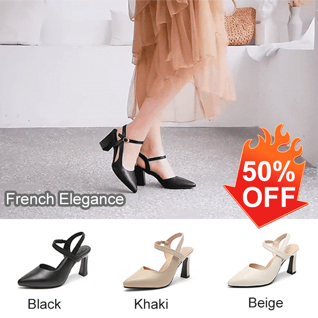 🔥【35-42】👠Нови, многофункционални и удобни високи токчета (увеличение на височината със 7 см)