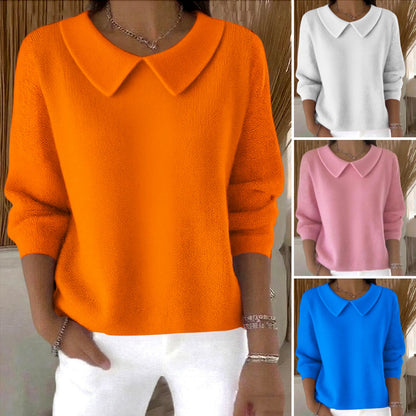 🧡Nowości jesienno-zimowe już na rynku💛2025 Wygodny top z długim rękawem i dekoltem w serek na jesień i zimę【S-3XL】