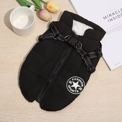 🐕‍🦺🔥【Plačilo ob dostavi】Jesensko/zimski smučarski kombinezon za hišne ljubljenčke, vodoodporna in topla bombažna jakna za pse