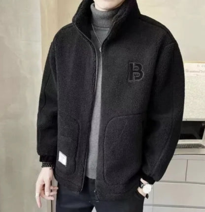 🔥🔥【L-6XL】2025 nowa męska ciepła kurtka polarowa na jesień i zimę-3771405