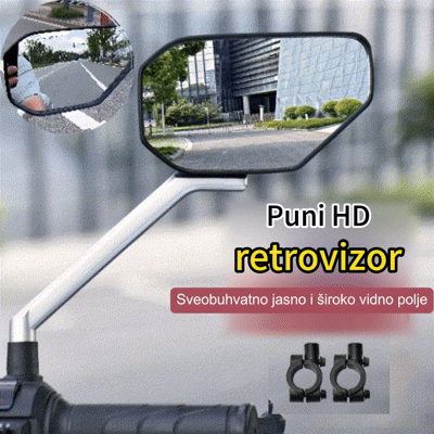 🛵🔥 Podesivi HD retrovizor za motocikl