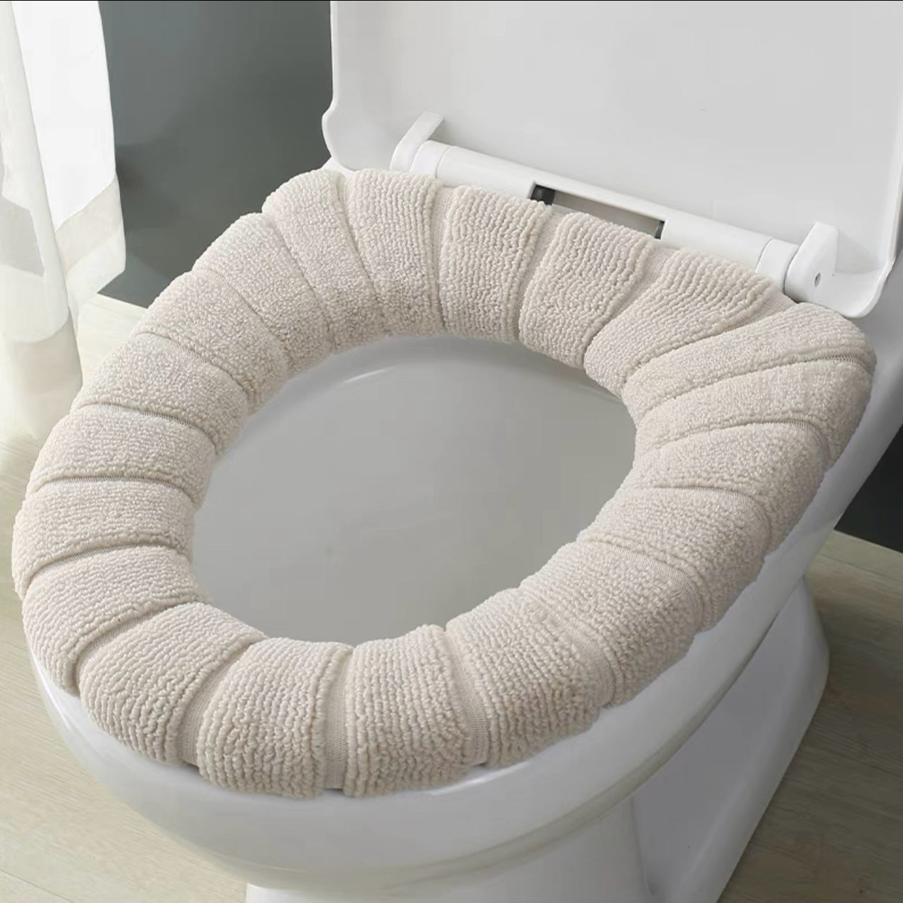 🚽Měkký a odolný potah na WC sedátko – dvoudílná sada pro pohodlí celé rodiny