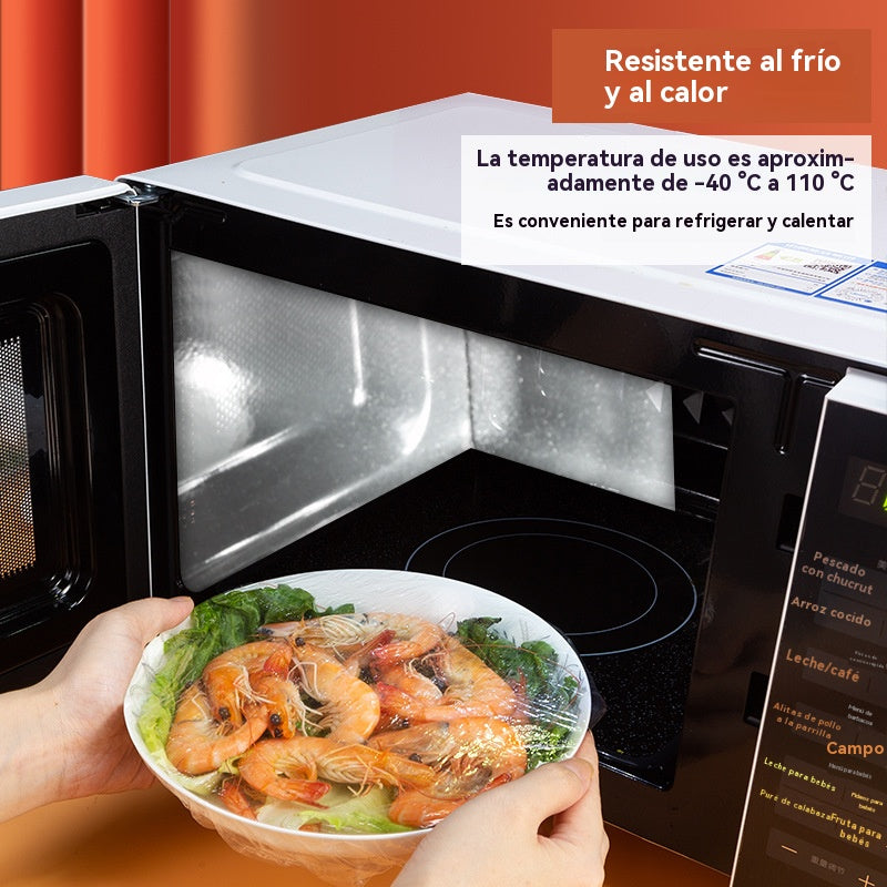 🔥🎉【Paquete de 200】Tapas desechables aptas para alimentos para una protección rápida y práctica de los alimentos🥪🍛