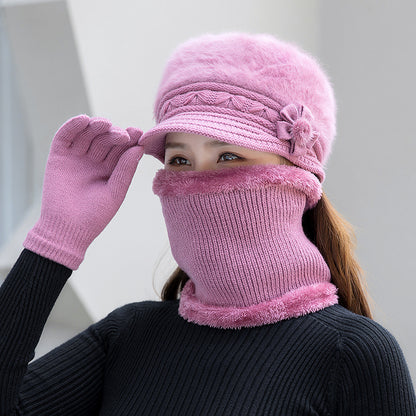 💥 49% ZNIŻKI🔥[Czapka + Szalik + Rękawiczki] Jesień i Zima 2025 Nowa Moda Ciepła Pluszowa Czapka dla Kobiet