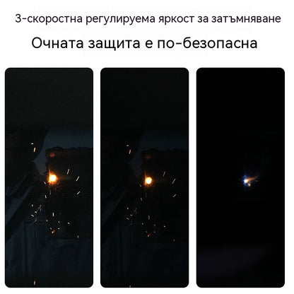 💥🔥🕶️Заваръчни очила с автоматично затъмняване, двойна защита срещу отблясъци и UV лъчи