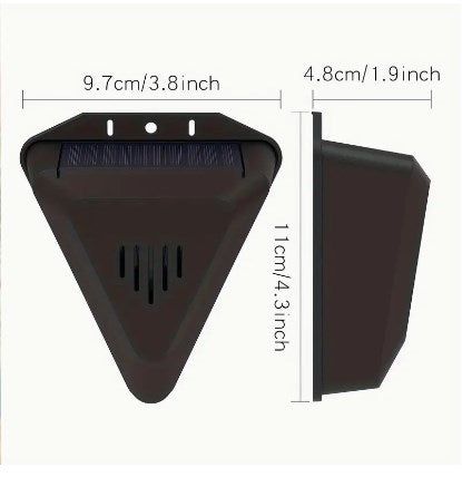 【🔥kup 1 otrzymaj 1 za darmo】📣Uniwersalny alarm dźwiękowy i świetlny odstraszający ptaki na energię słoneczną do sadów, stawów rybnych i pól ryżowych