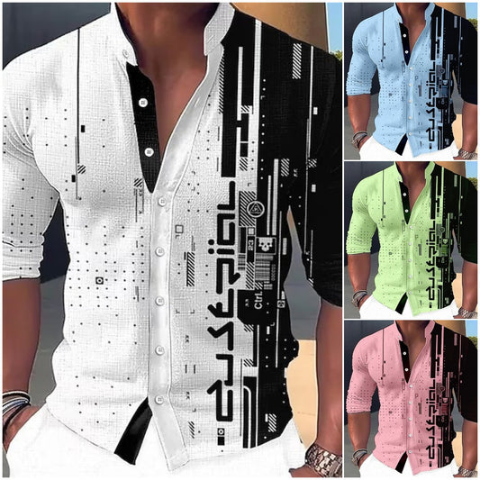 【S-6XL】👔Koszula męska z czystej bawełny